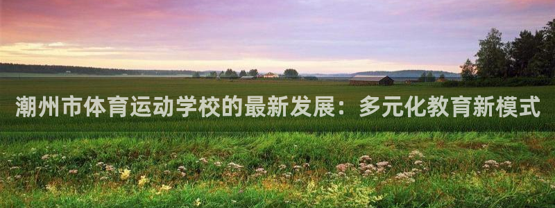 betway西汉姆联：潮州市体育运动学校的最新发展：多元化教育新模式